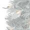 4ft. Pre-Lit White Tinsel Pop-Up Artificial Christmas Tree, Clear Lights